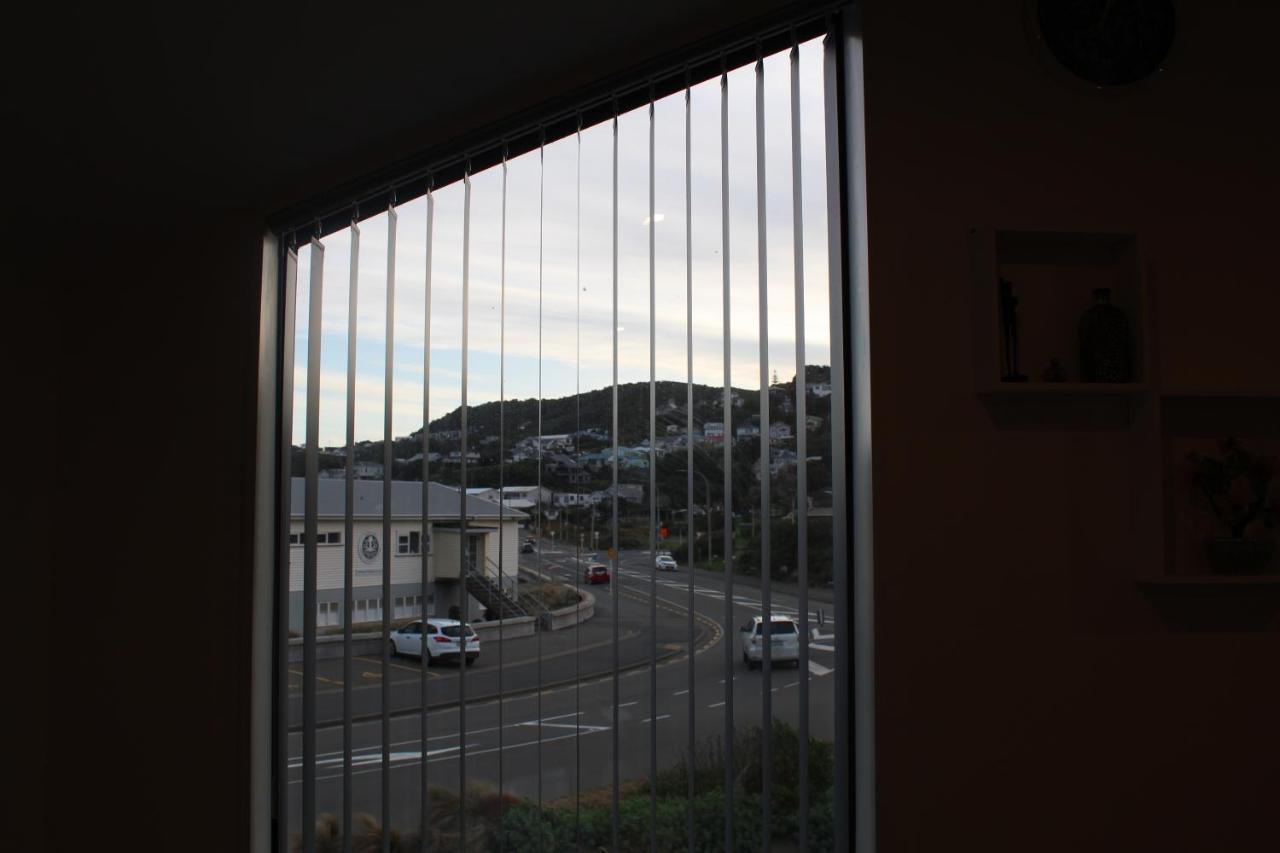 Modern & Cosy Studio Unit On Island Bay Beachfront Wellington Eksteriør billede